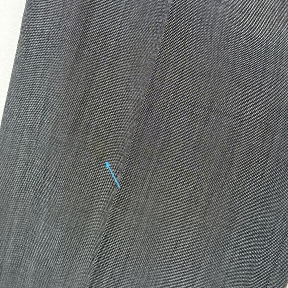 Balenciaga Pants Women’s Gray Dress Trousers Wide Leg Made in Italy Size 38/8 - Picture 10 of 11